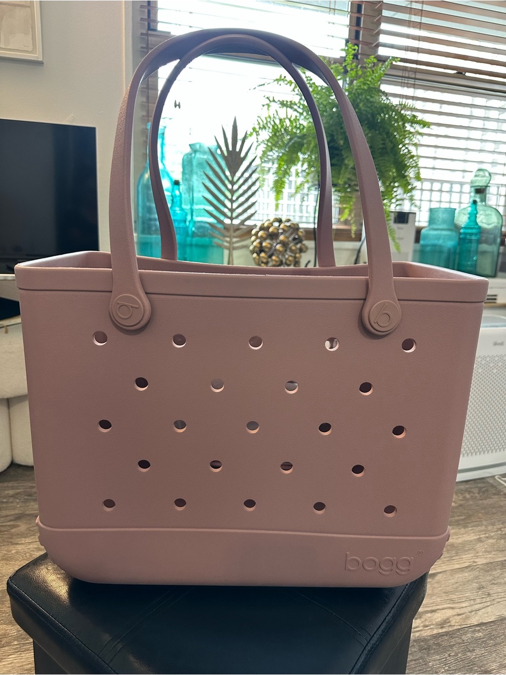 Bogg Bag XL Blush Pink Waterproof Beach Tote Original Size NWT